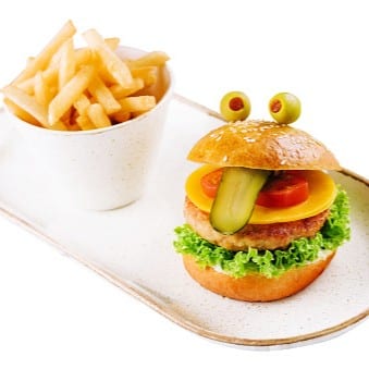 Kids Burger.