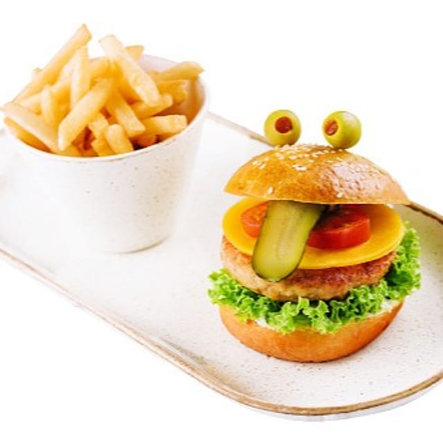 Kids Burger.