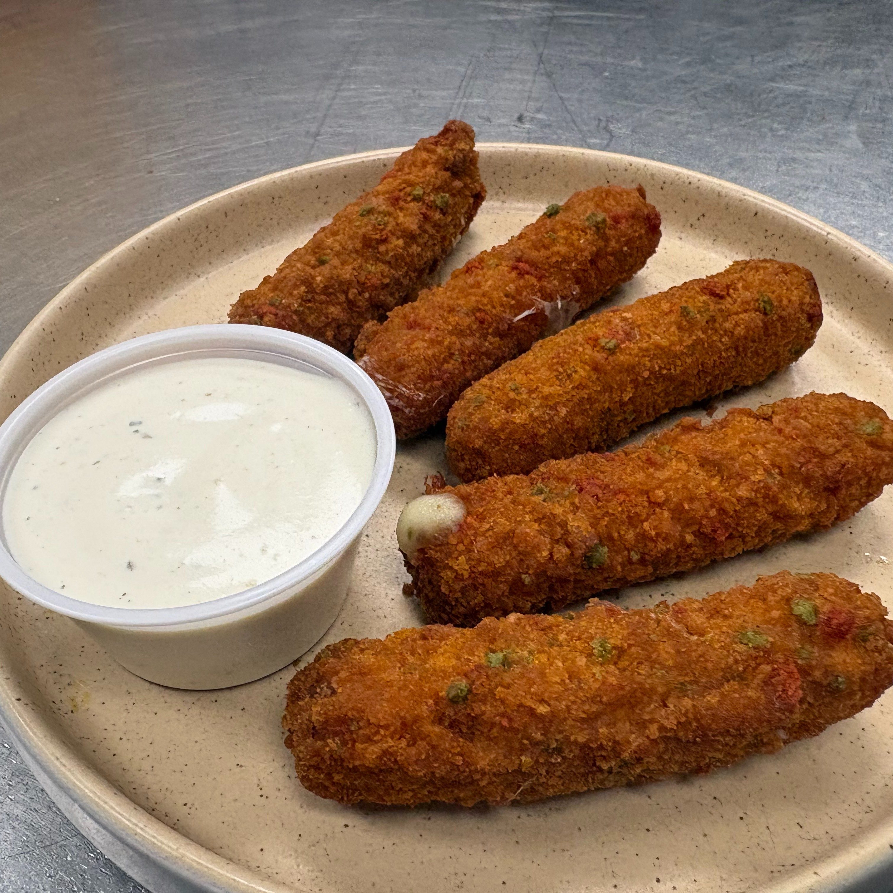 Hotzarella sticks.