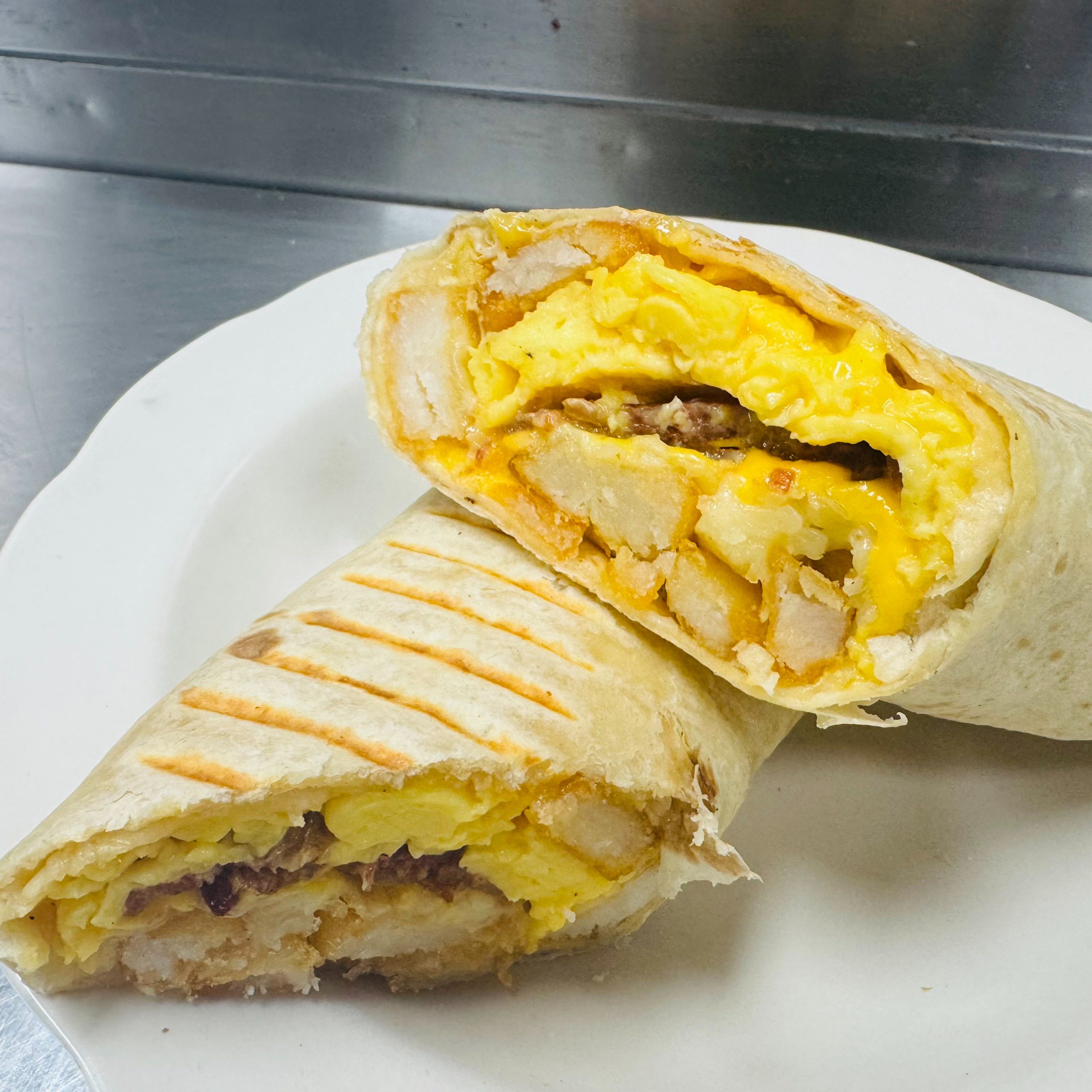 Egg-cellent wrap.